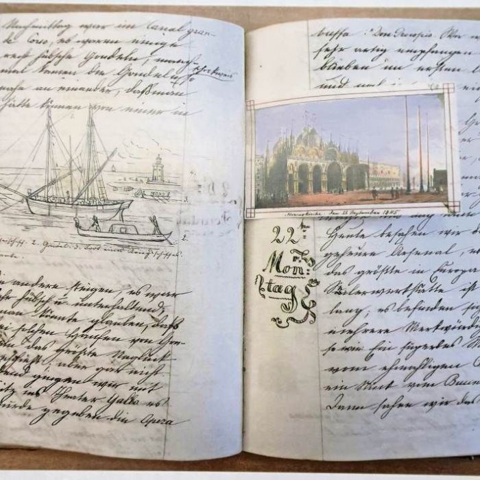 Revelan facetas inéditas de Maximiliano en su diario de 1863