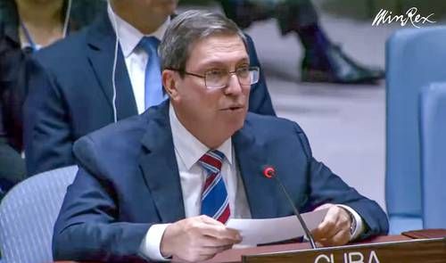 Canciller cubano advierte en la ONU que una agresión de EE. UU. podría provocar “una catástrofe humanitaria”