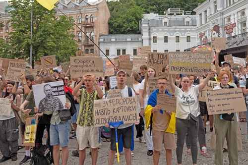Ataque masivo sobre Kiev: decenas de misiles y más de un centenar de drones