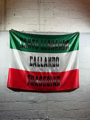 Exposición en La Quiñonera cuestiona el fenómeno mundialista