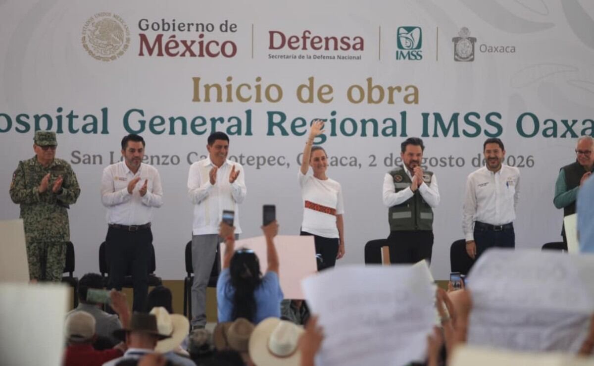 Sheinbaum inicia obras de “Ciudad Salud” en Oaxaca, proyecto que atenderá a millones de personas