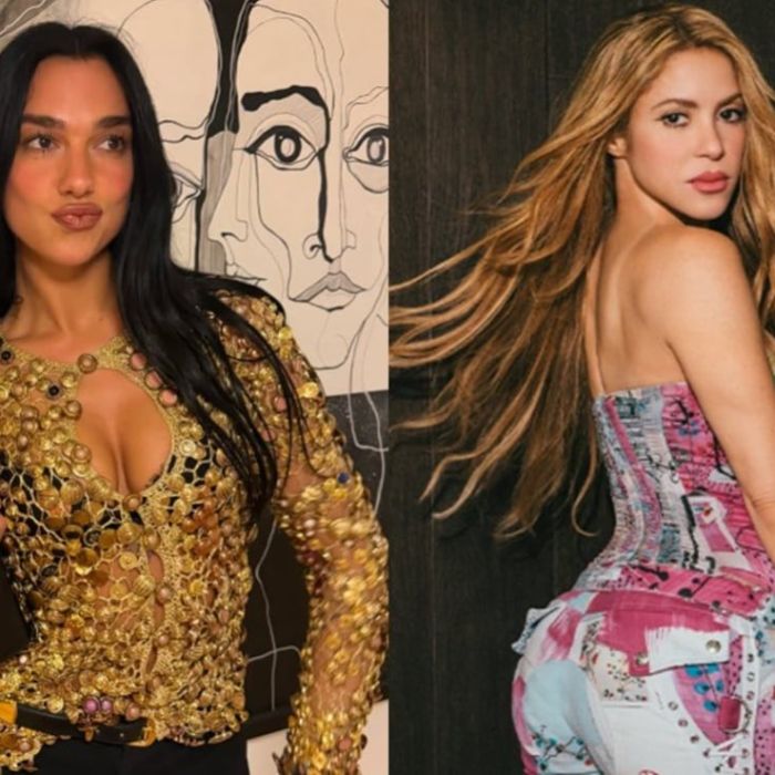 Dua Lipa sorprende a Shakira en Madrid y juntas interpretan “Antología”